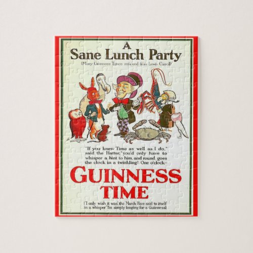 A Sane Lunch Party Jigsaw Puzzle
