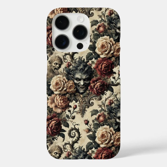 A Savage Sanctum – Gothic Victorian Design  Case-Mate iPhone Case (Back)