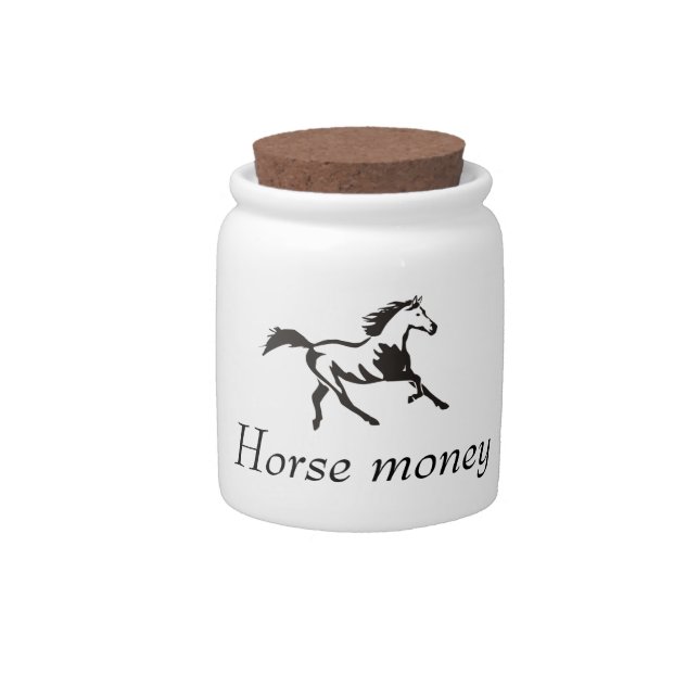 A Saving jar for your horse funds (Front)