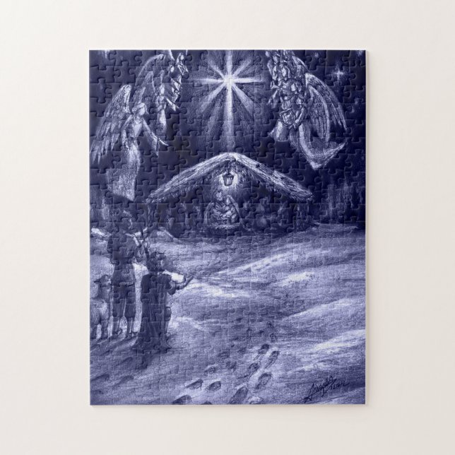 A Savior is Born! Jigsaw Puzzle (Vertical)