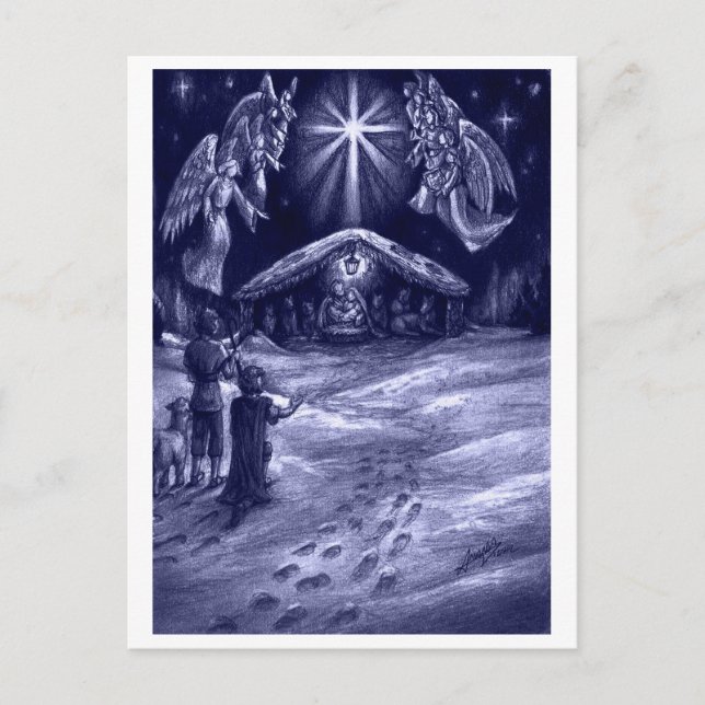 A Savior is Born! Postcard (Front)