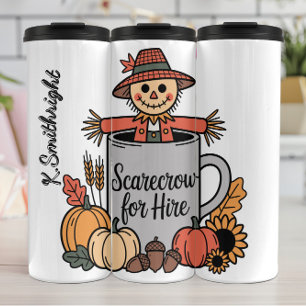 A Scarecrow for Hire in a Mug