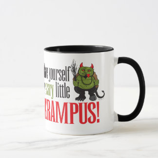 A scary little Krampus Mug