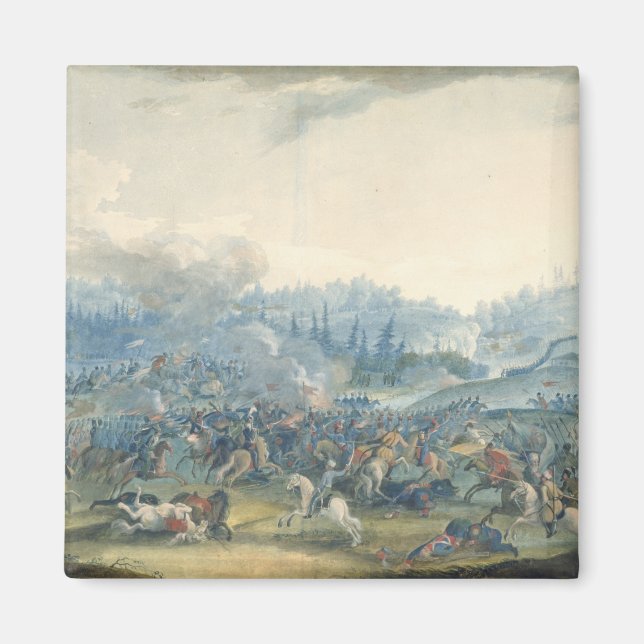 A scene from the Russian-Turkish War, 1801 Magnet (Front)