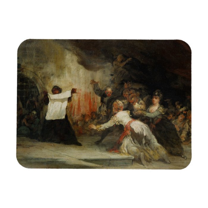 A Scene of Exorcism (see also 59715) Vinyl Magnet