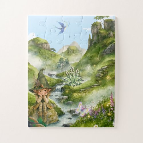 A scene of fantasy jigsaw puzzle