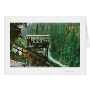 A Scenic Railway Along the Sacramento River Cards