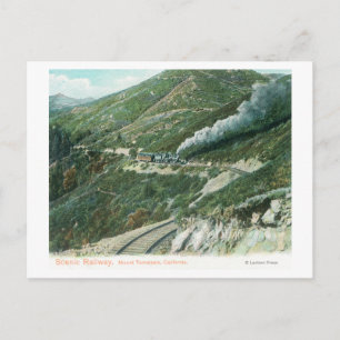 A Scenic Railway ViewMt. Tamalpais, CA Postcard