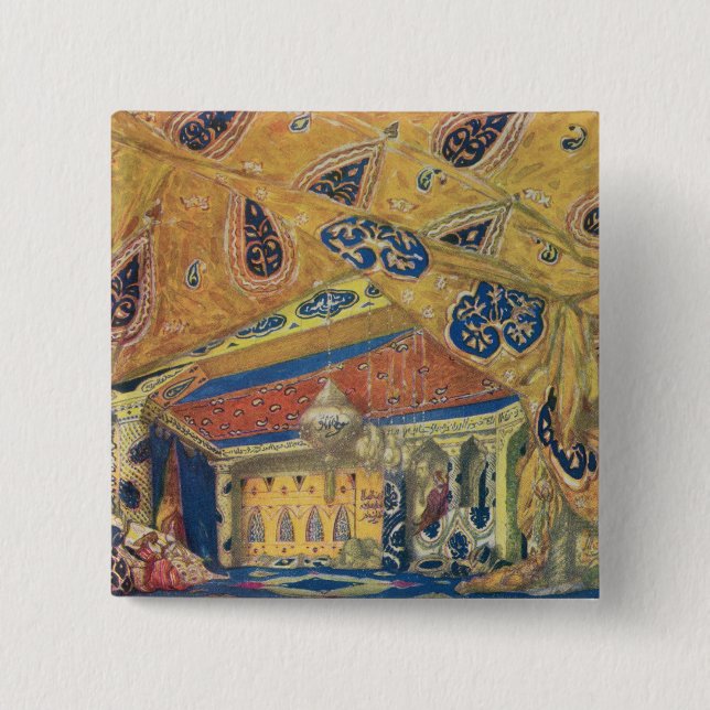 A Scheherazade Salon Button (Front)