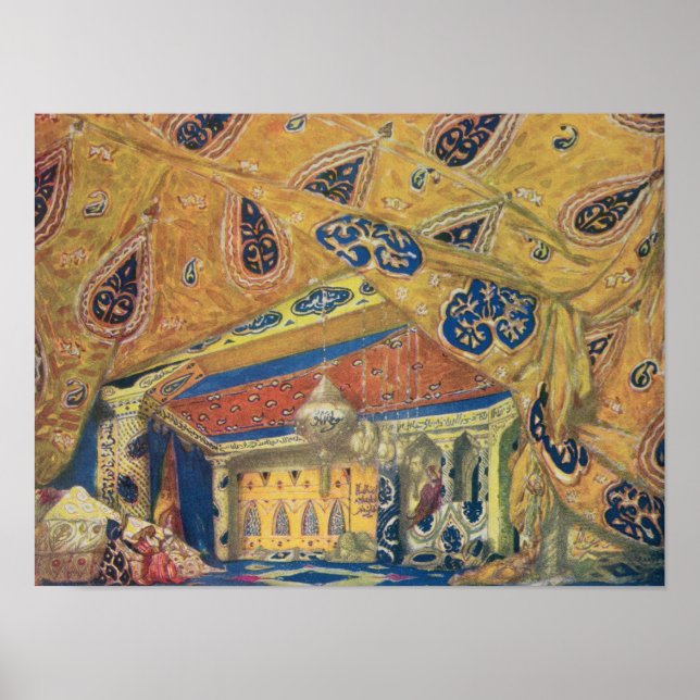 A Scheherazade Salon Poster (Front)