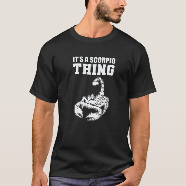A Scorpio Thing  Person T-Shirt (Front)