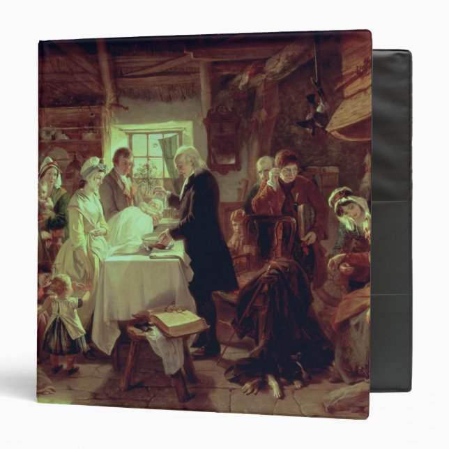 A Scottish Christening 3 Ring Binder (Front/Inside)