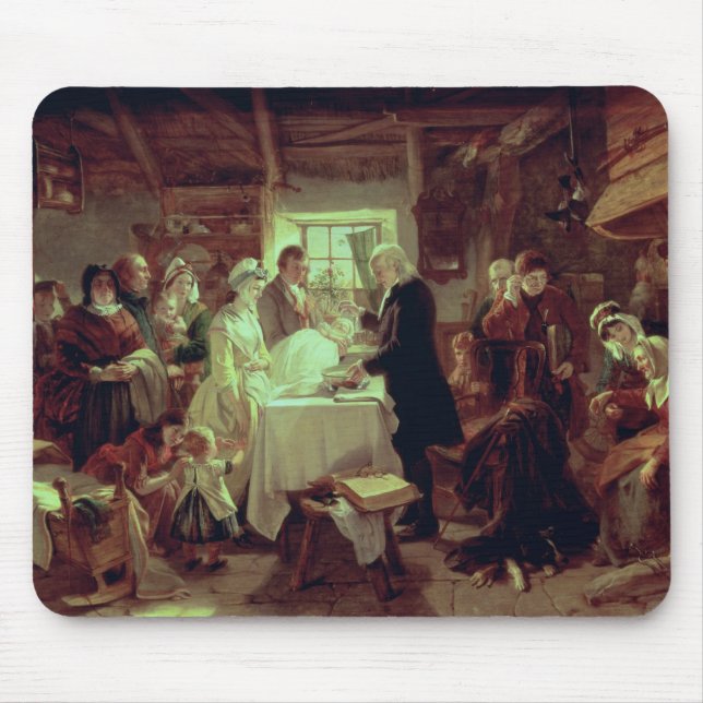 A Scottish Christening Mouse Pad (Front)