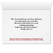 A SCRIPTURE TO TAKE WITH YOU CARDS (Inside Horizontal (Bottom))