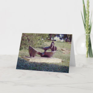 A Sculpture in Kansas City Card