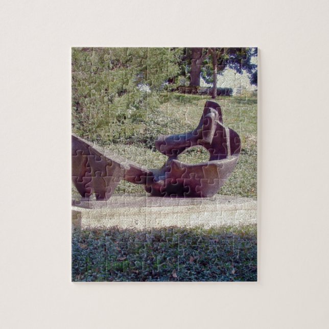 A Sculpture in Kansas City Jigsaw Puzzle (Vertical)
