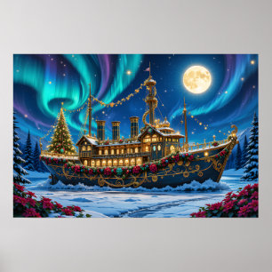 A Sea of Holiday Colors Poster