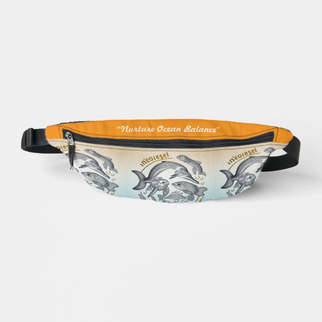 "A Sea of Trouble" Fanny Pack (Front)