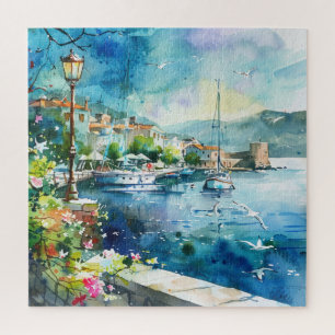 A Sea Port Jigsaw Puzzle