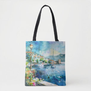 A Sea Port Tote Bag