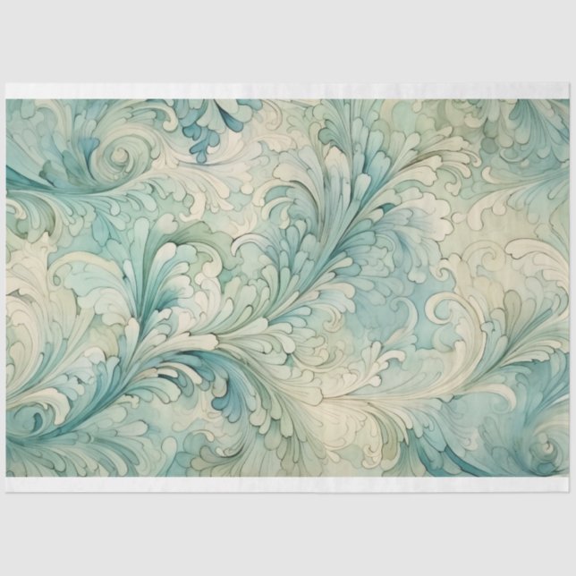 A Sea Series Design 9 Tissue Paper (Front)