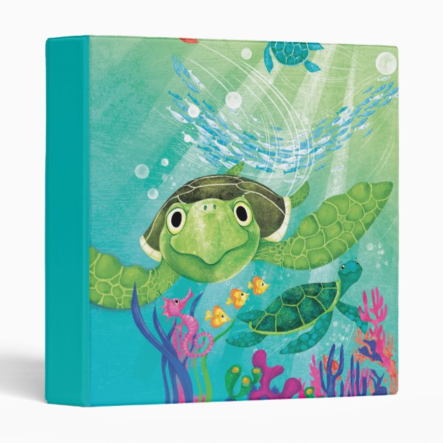 A Sea Turtle Rescue Binder (Front/Spine)