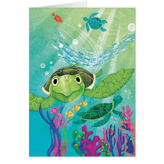 A Sea Turtle Rescue Cards (Front)