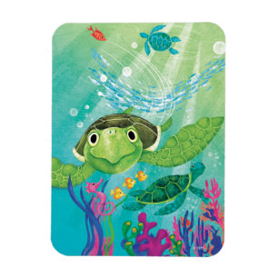 A Sea Turtle Rescue Magnet