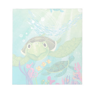 A Sea Turtle Rescue Notepad