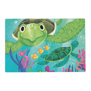 A Sea Turtle Rescue Placemat