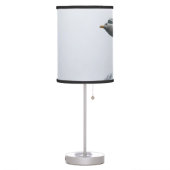 A Seagull Looking for Food Table Lamp (Left)