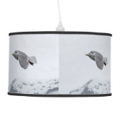 A Seagull Looking for Food x 3 Ceiling Lamp (Back)