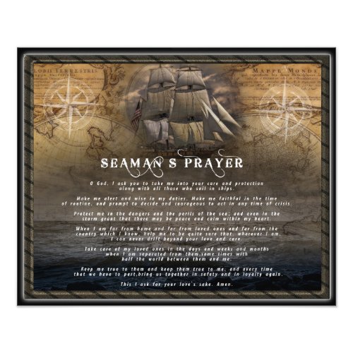 A Seamans Prayer Photo Print