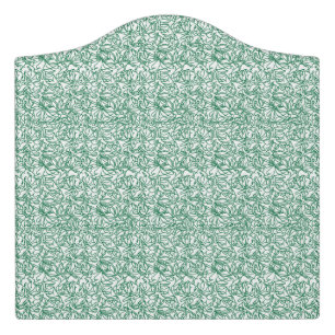 A seamless geometric pattern featuring interlockin door sign