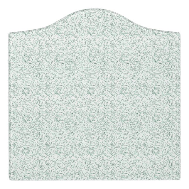 A seamless geometric pattern featuring interlockin door sign (Large Crest Front)