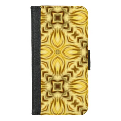 A seamless sea shell pattern   iPhone 8/7 wallet case