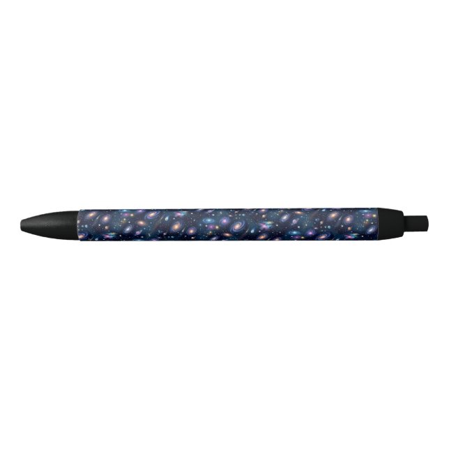A Seamless Space Pattern of Galaxies and Planets Pen (Front)