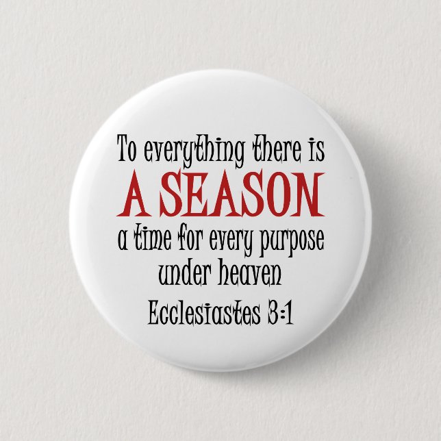 A Season Button (Front)