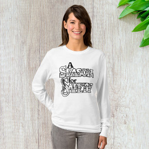 A Season For Safety Womens Long-Sleeve T-Shirt