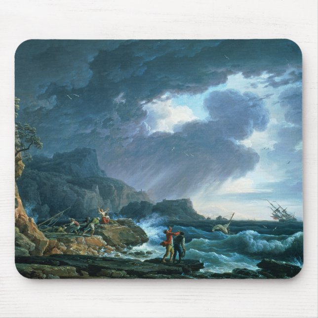 A Seastorm, 1752 Mouse Pad (Front)