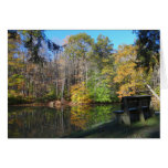 A Seat with an Autumn View in Pennsylvania Cards