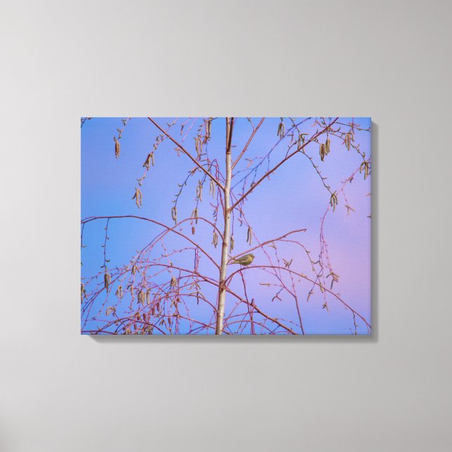 A Secret at Sunset Canvas Print (Front)