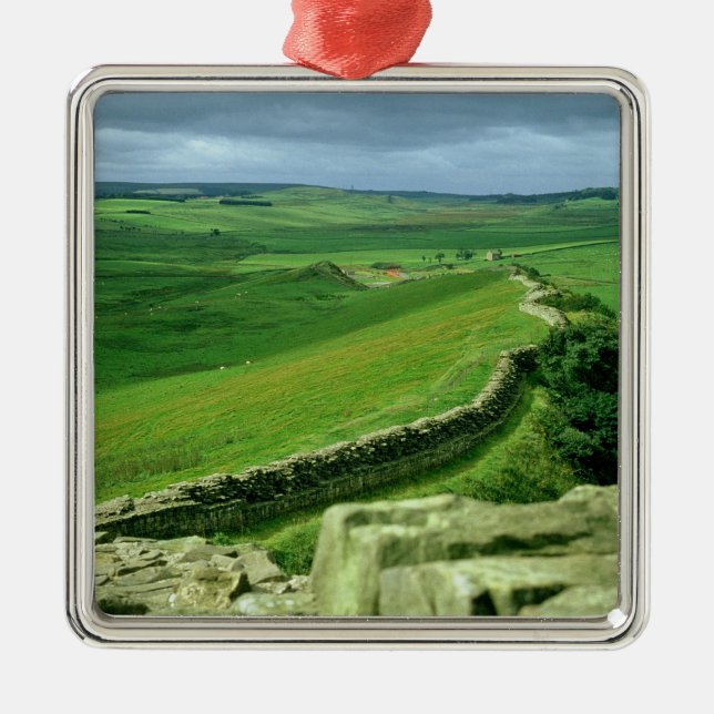 A section of Hadrian's Wall, 2nd century AD (stone Metal Ornament (Front)