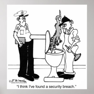 A Security Breach Poster