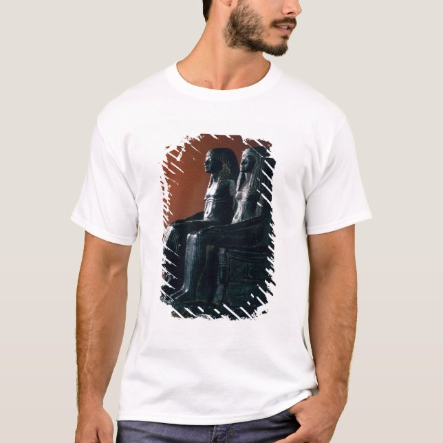 A seigneurial couple in ceremonial clothes, New Ki T-Shirt (Front)