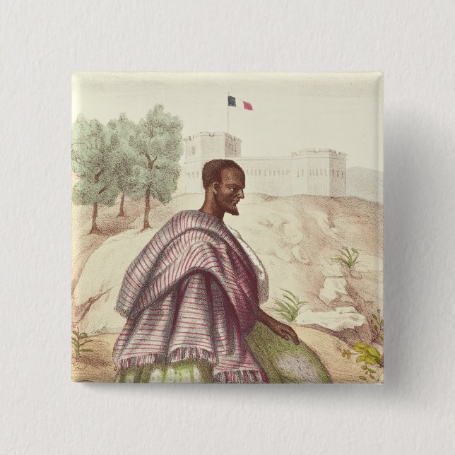 A Senegalese Marabout Button (Front)