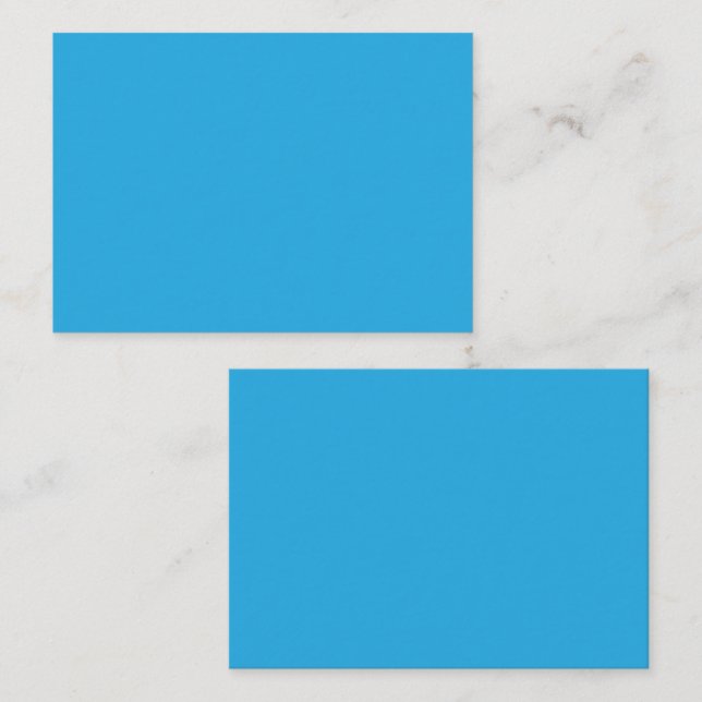 A serene blue sky with a few scattered white cloud appointment card (Front/Back)