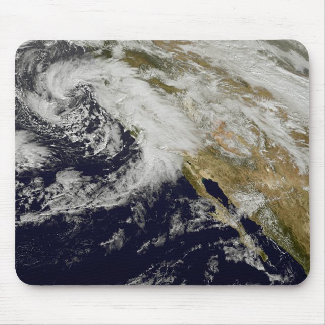 A series of strong storms with fierce winds 2 mouse pad (Front)