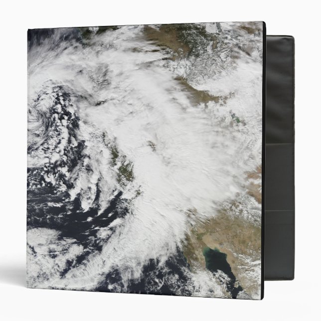 A series of strong storms with fierce winds binder (Front/Inside)