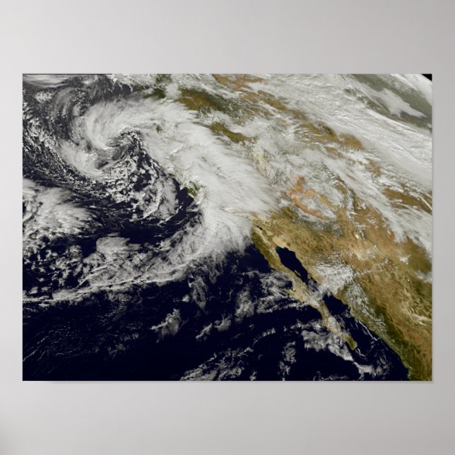 A series of strong storms with fierce winds poster (Front)